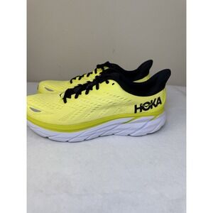 Hoka‎ One One Clifton Men's Running Shoes Yellow/Black Size 10D New in Box